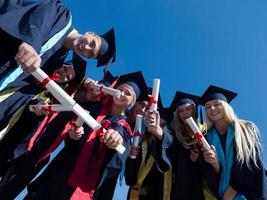 high school graduates students photo