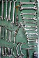 Tools on wall photo