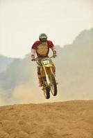 Motocross bike view photo