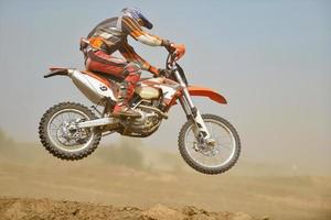 Motocross bike view photo