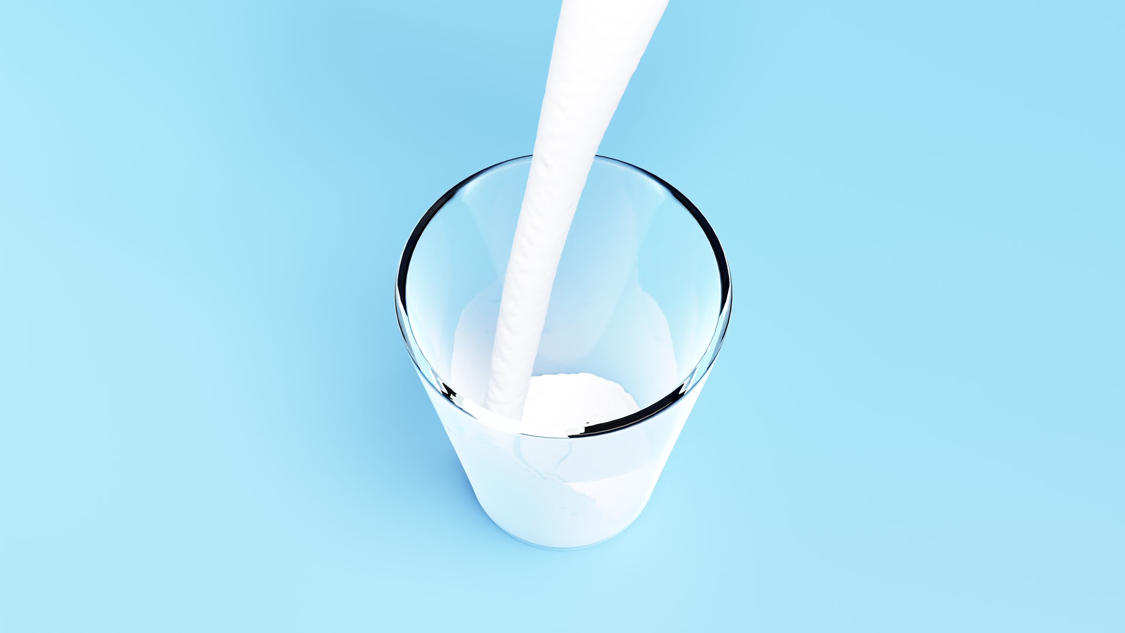 3d animation, Pour the milk or yogurt into a clear glass isolated on blue background. 3d render illustration, top view 11933857 Stock Video at Vecteezy 3d animation, Pour the milk or yogurt into a clear glass isolated on blue background. 3d render illustration, top view 11933857 Stock Video at Vecteezy