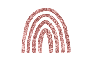 glitter regnbåge png