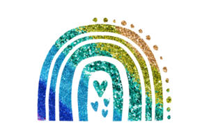 glitter, arco-íris png