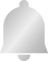 Silver Notification Bell Icon png