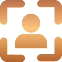 Bronze Face ID Icon png