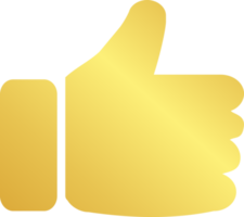 Gold Like Icon png