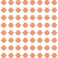 Pattern design template with ornament motif. repeat and seamless textile. decorative graphic in flat style vector