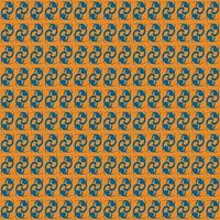 Pattern design template with ornament motif. repeat and seamless textile. decorative graphic in flat style vector
