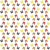 Pattern design template with ornament motif. repeat and seamless textile. decorative graphic in flat style vector