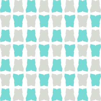 Pattern design template with ornament motif. repeat and seamless textile. decorative graphic in flat style vector