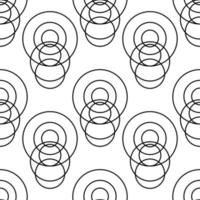 circles seamless pattern. abstraction from circles. wallpaper for textiles vector