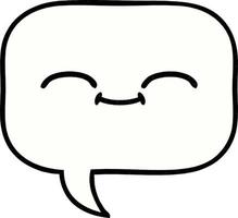 comic book style cartoon speech bubble vector