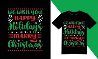 Christmas t-shirt design vector