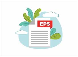 Download EPS icon file document concept vector