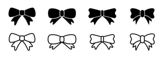 Bow icon design element suitable for websites, print design or app vector