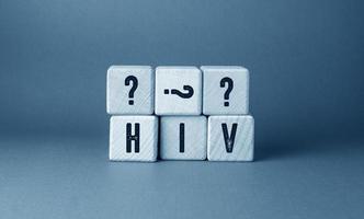 HIV Word , Health Care Concept Idea photo