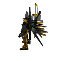 mecha com estilo de combate defensivo png