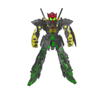Mecha with strategy combat style png
