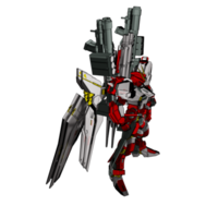 Robot with defensive combat style png
