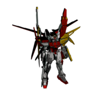 Mecha with strategy combat style png