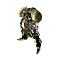 Robot with defensive combat style png