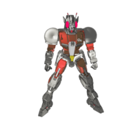 Mecha with defensive combat style png