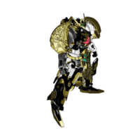 mecha com estilo de combate estratégico png