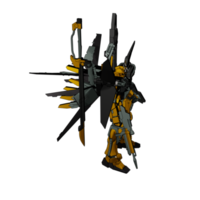 Mecha mit defensivem Kampfstil png