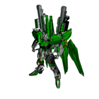 Mecha with defensive combat style png