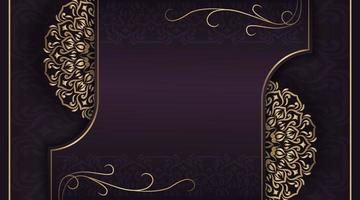 mandala background, with vintage ornaments vector