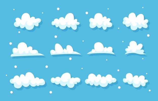 Cloud Icon Set Collection