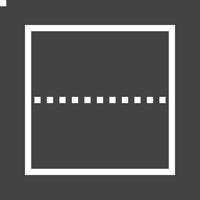 All Border Line Inverted Icon vector