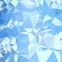 Blizzard Blue Abstract Low Polygon Background vector