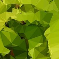 Avocado Green Abstract Low Polygon Background vector