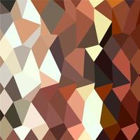 Burnt Sienna Abstract Low Polygon Background vector