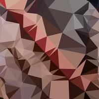 Bulgarian Rose Brown Abstract Low Polygon Background vector