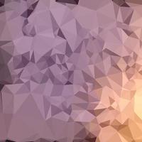 Amethyst Blue Orange Abstract Low Polygon Background vector