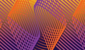 dimensional elegant background in gradient lines vector