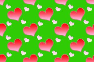 pattern with hearts and background with hearts photo