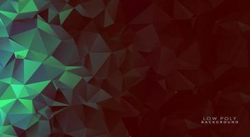 Colorful low poly background vector