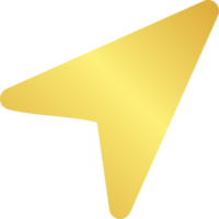 Gold Share Icon png