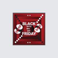 Super venta de viernes negro. diseño negro realista diseño minimalista moderno con tipografía en blanco y negro. sitio web de encabezado de banner de venta abstracta. ilustración vectorial vector