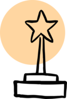 award trophies icon design png