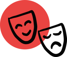 Schauspiel-Icon-Design png