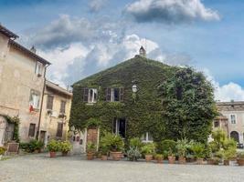 ancient ostia pictoresque medieval village photo