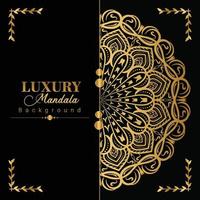 Super luxury mandala background vector