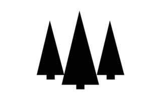 Tree Clipart Set Vector Flat trees flat design style, icon vector