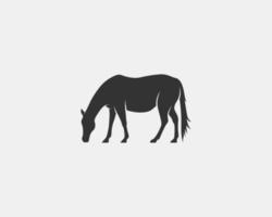 horse vector silhouette