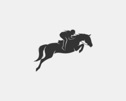 horse vector silhouette