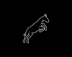 horse vector silhouette